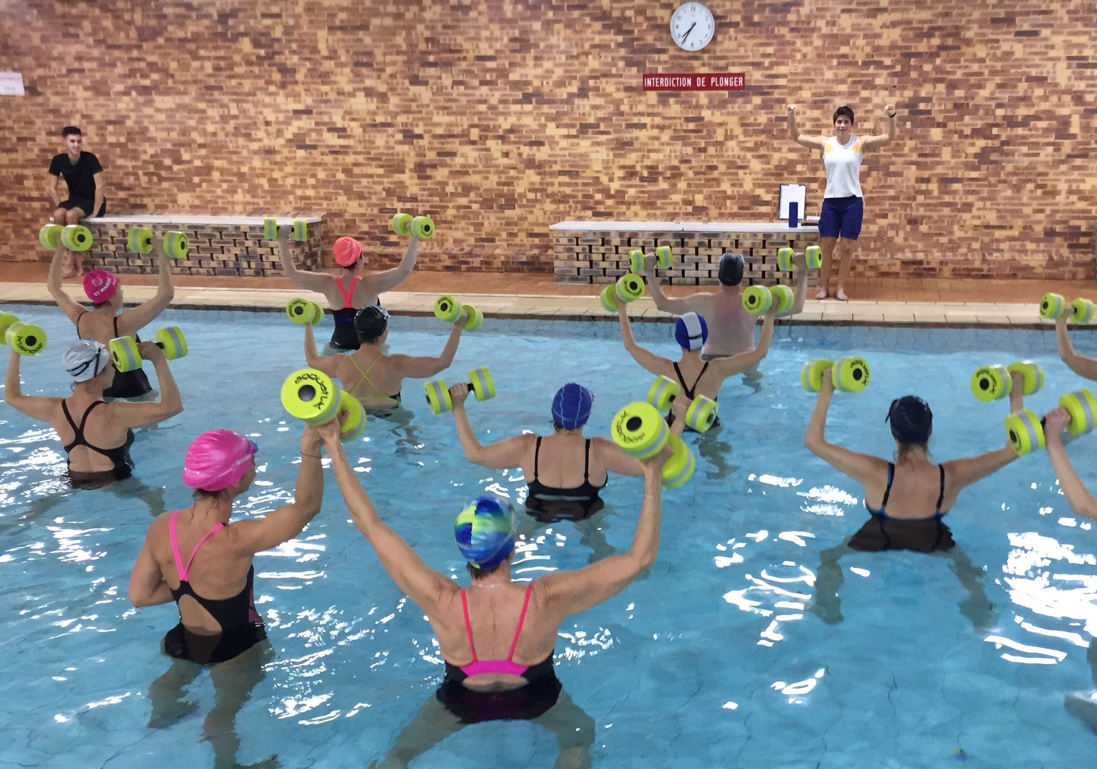 NOUVEAUX COURS AQUAGYM TONIC