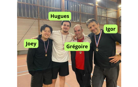 BADMINTON : TOURNOI VILLENEUVE SAINT GEORGES 17/11